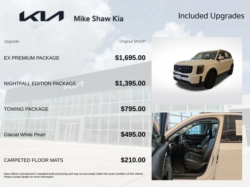 Certified Used 2022 White Kia EX image 6