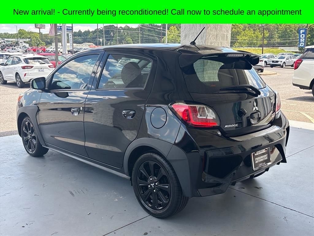 Used 2024 Mitsubishi Mirage Black Edition with VIN ML32AWHJ7RH002349 for sale in Connelly Springs, NC