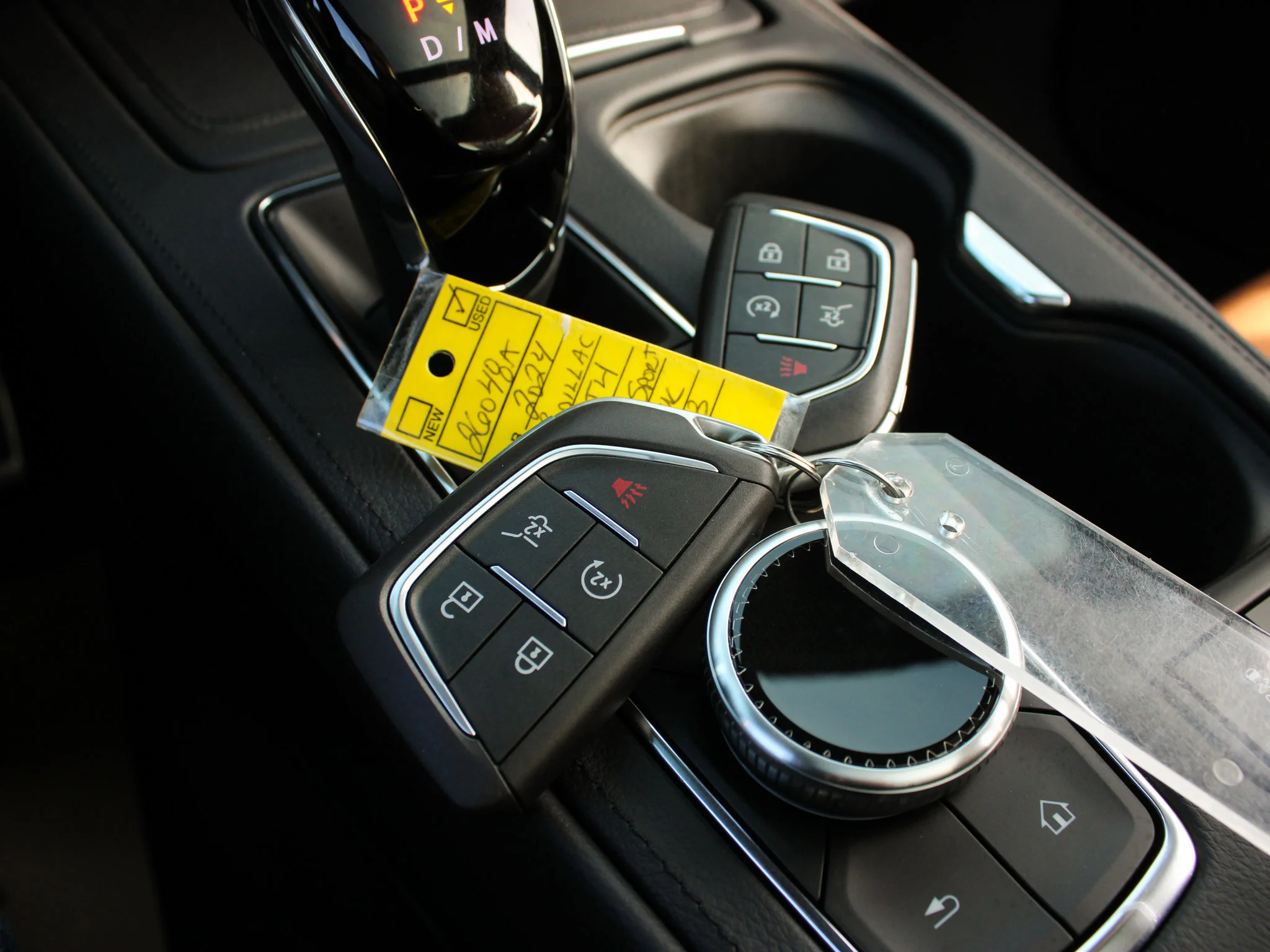 Certified Used 2024 Black Cadillac AWD Sport * 3M PPF | Winter Tires | Adaptive Cruise | Brown Leather | Head-Up Display image 38