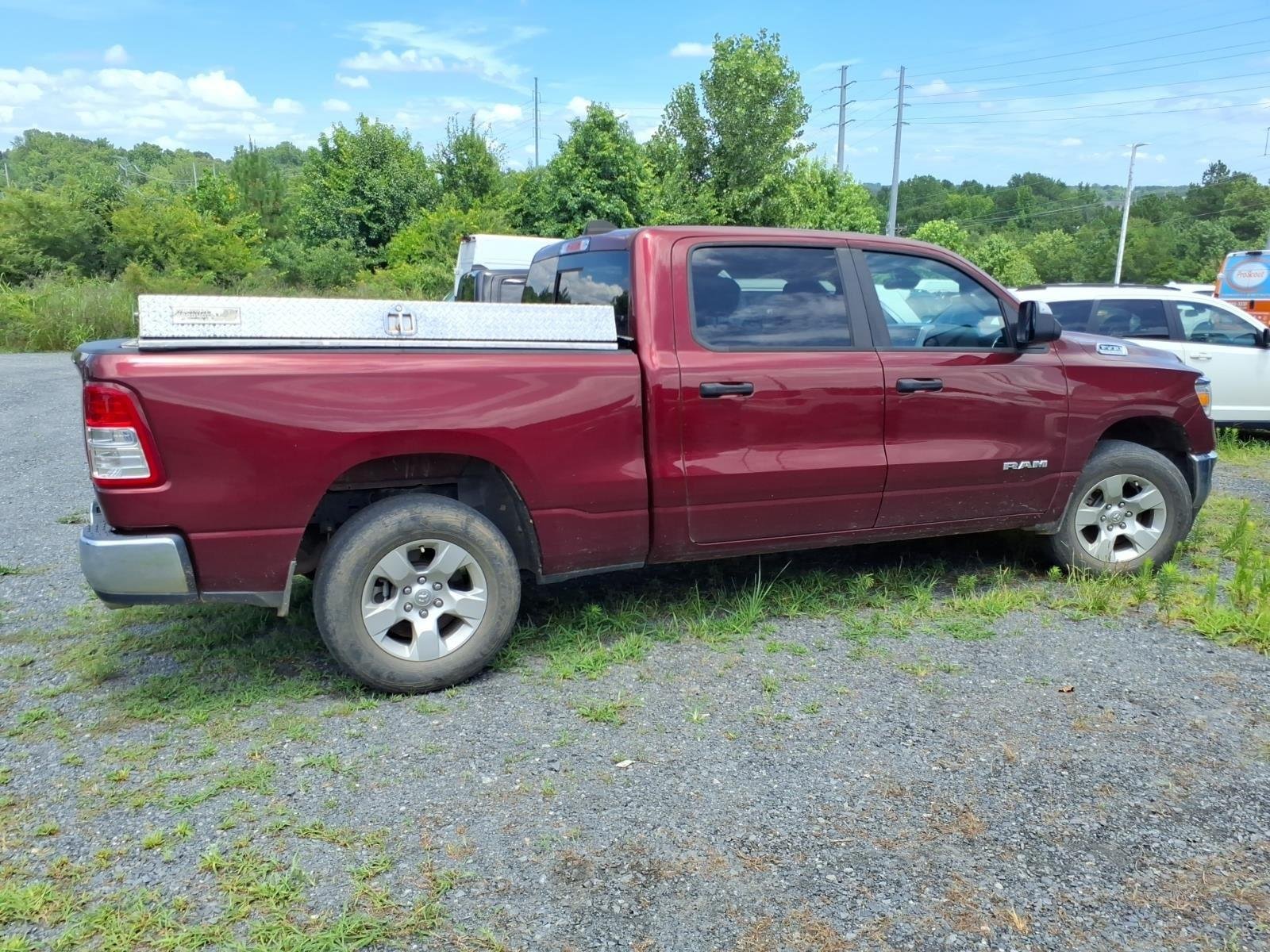 Used 2024 Delmonico Red Pearlcoat Ram Big Horn image 8