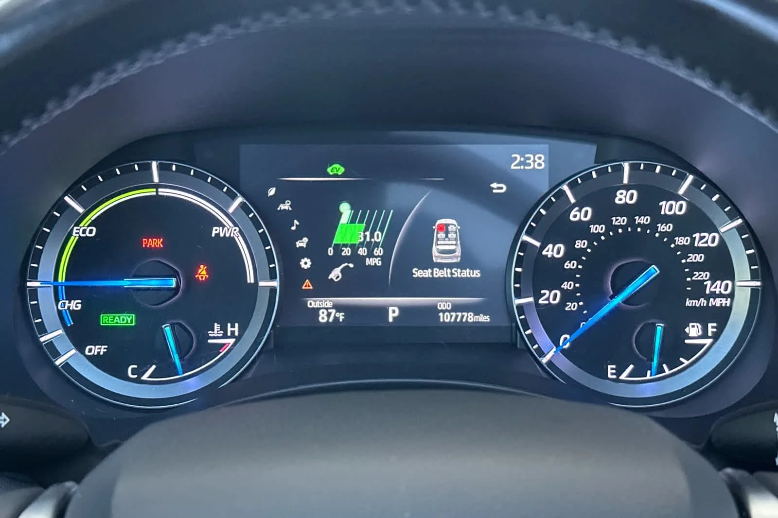 Used 2020 Blizzard Pearl Toyota Hybrid Platinum image 30