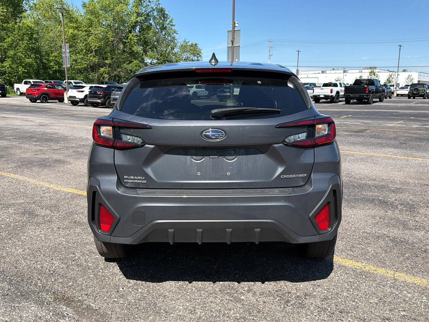 Used 2024 Magnetite Gray Metallic Subaru Base image 9