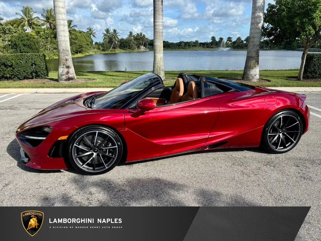Used 2022 Amaranth Red McLaren Luxury image 1