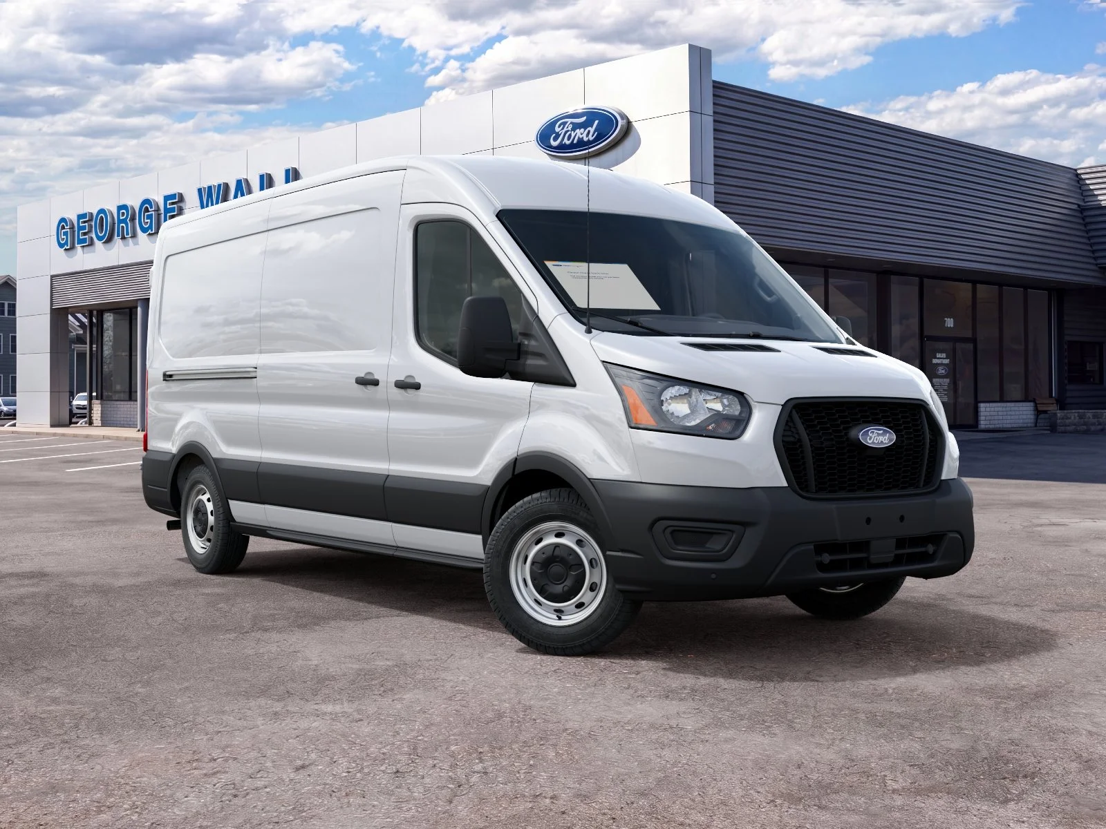 New 2027 Oxford White Ford Cargo Van image 25