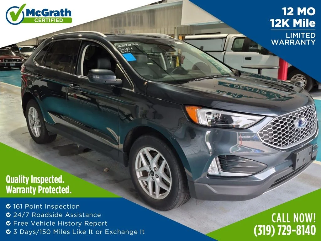 Used 2024 Blue Ford SEL image 1
