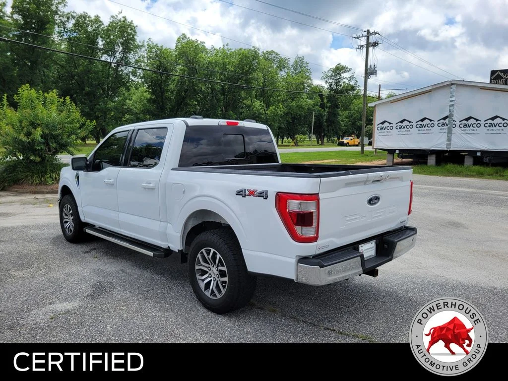 Used 2022 White Ford Lariat image 3