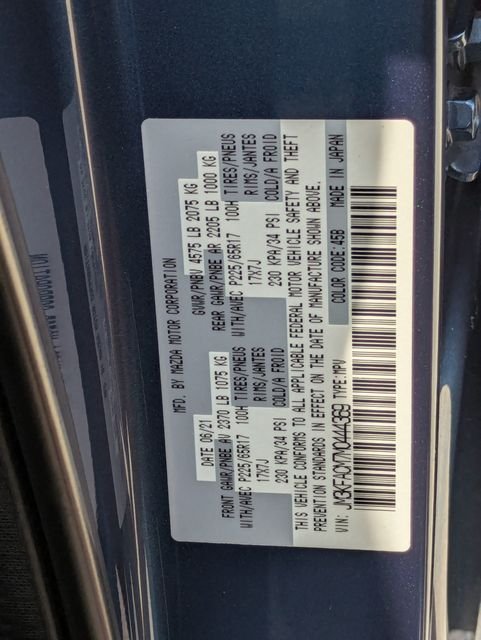 Used 2021 Blue Mazda Touring image 28