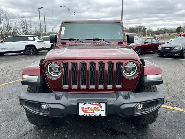 Used 2021 Jeep Wrangler Unlimited 80TH with VIN 1C4HJXDM4MW605034 for sale in Kansas City
