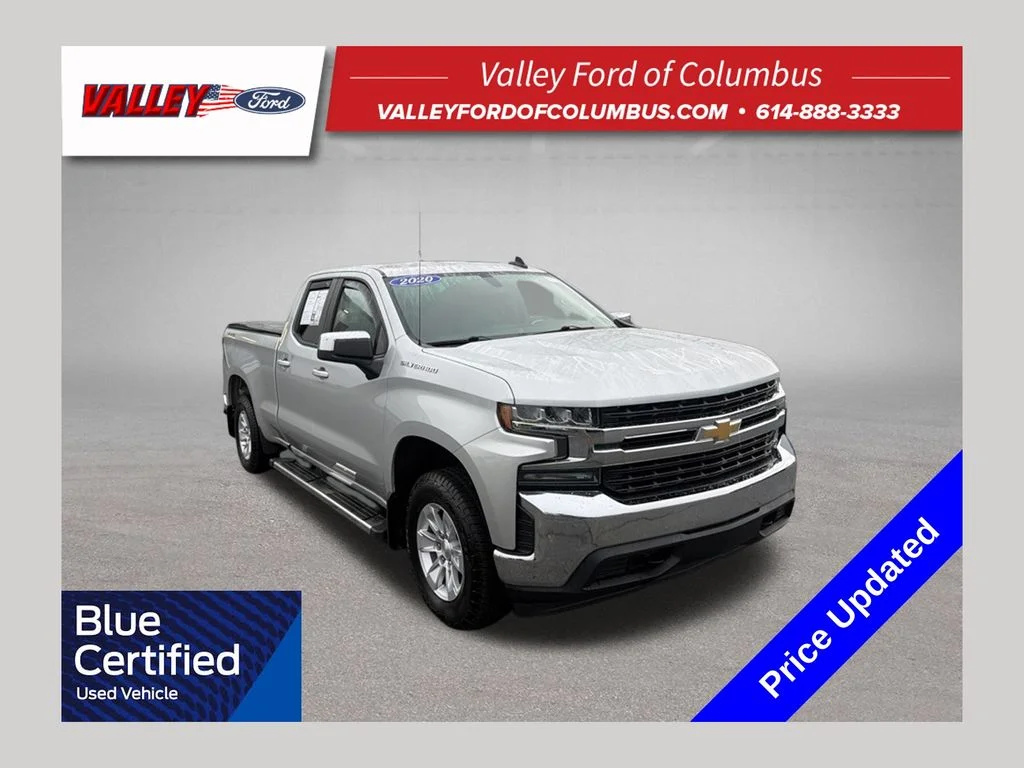 Certified Used 2020 Silver Ice Metallic Chevrolet LT image 1