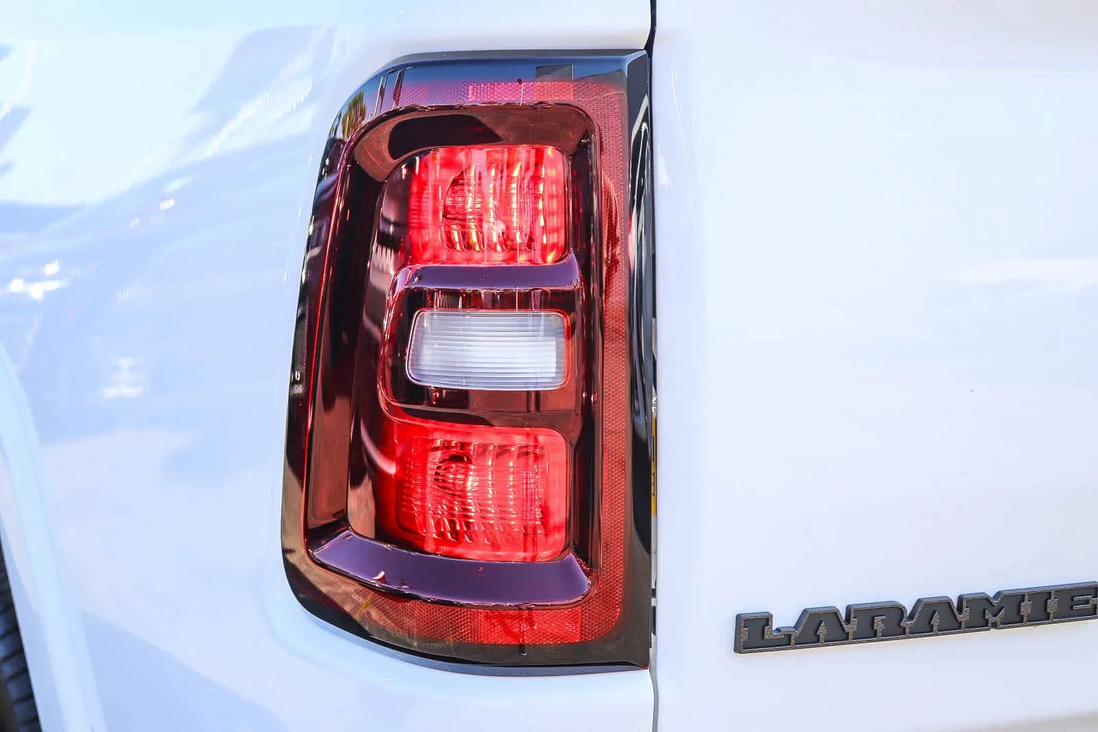 New 2026 Bright White Clear-Coat Exterior Paint RAM Laramie image 7
