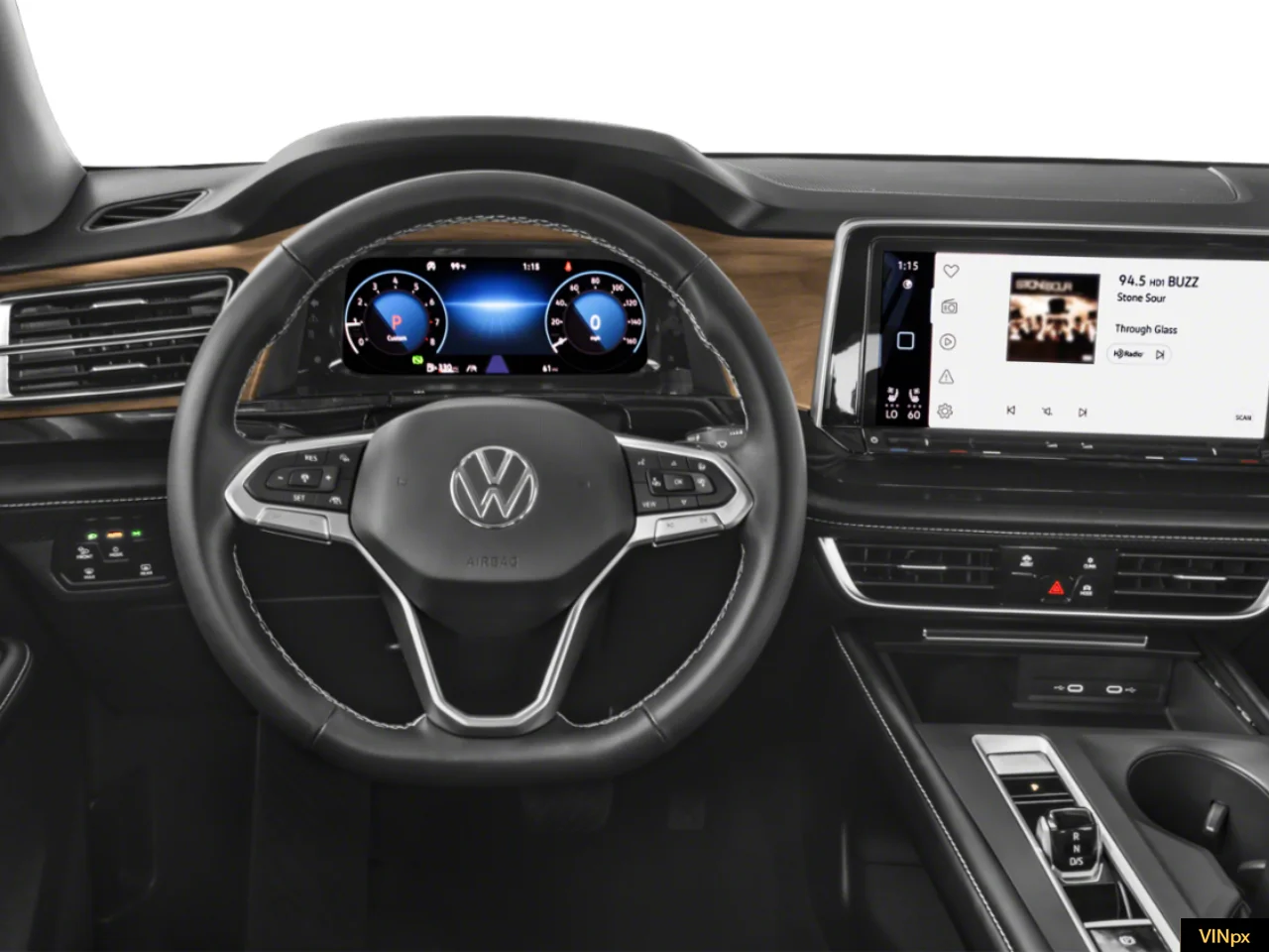 New 2026 Black Volkswagen 2.0T SE w/Technology image 8
