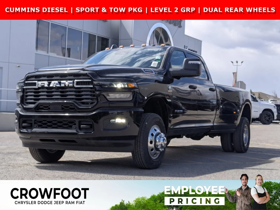 New 2026 Black RAM Big Horn - - 6.7L Cummins HO  - Lvl 2 Plus Grp  - Max Tow Pkg  - DRW & More! image 1
