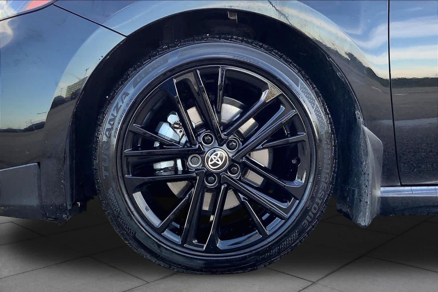 Certified Used 2025 Midnight Black Metallic Toyota SE image 11