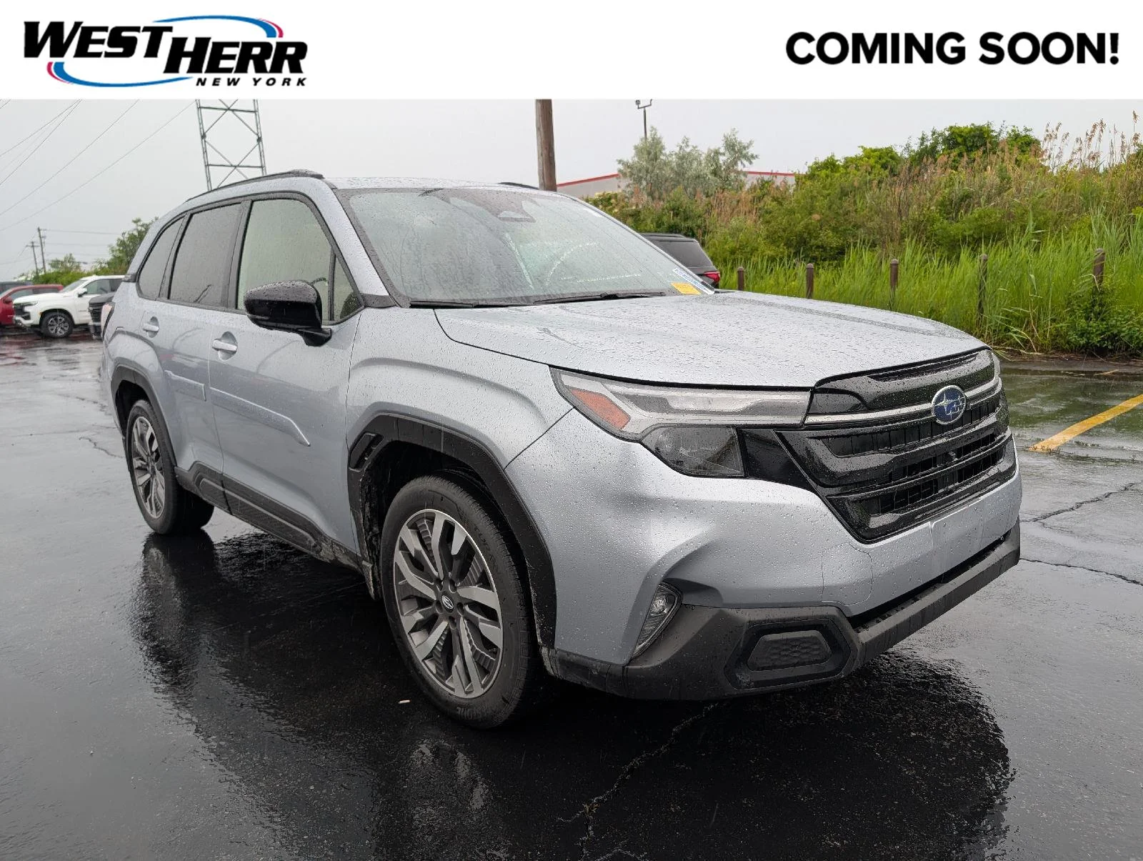 Used 2025 Ice Silver Metallic Subaru Touring image 1