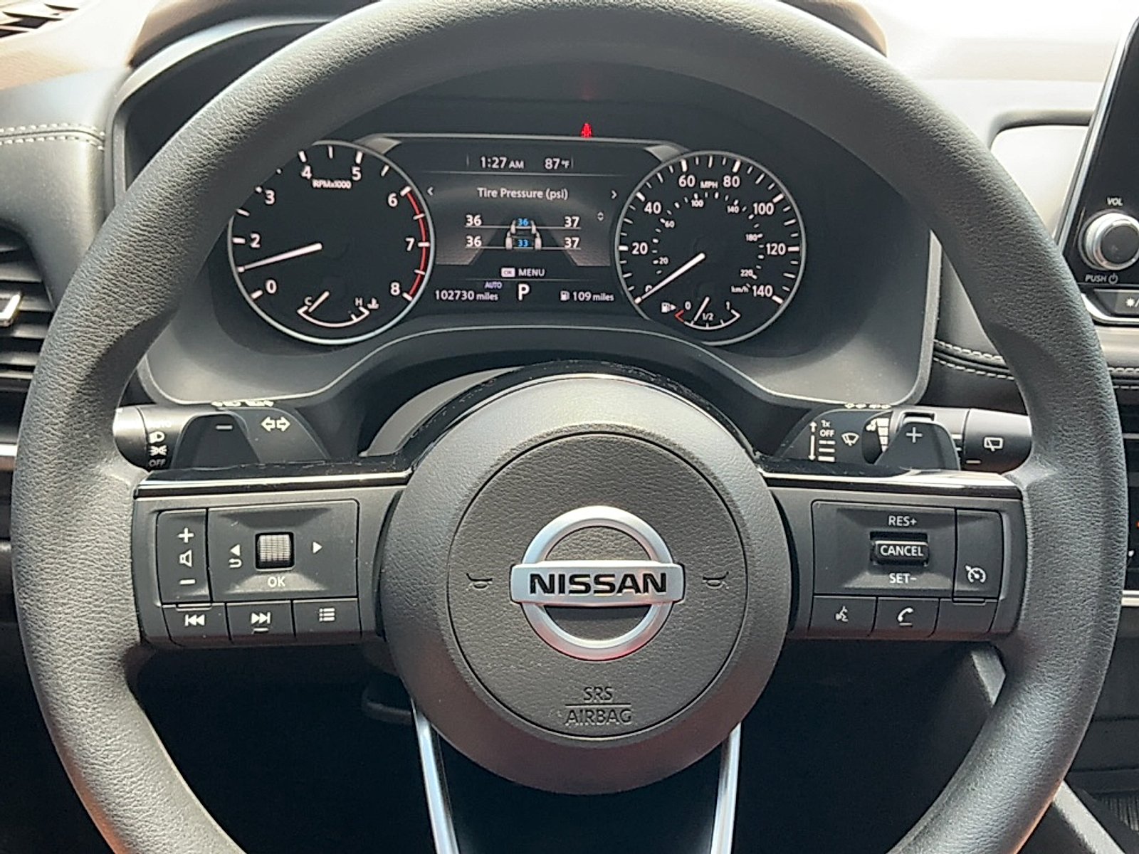 Used 2021 Super Black Nissan S Intelligent AWD image 8