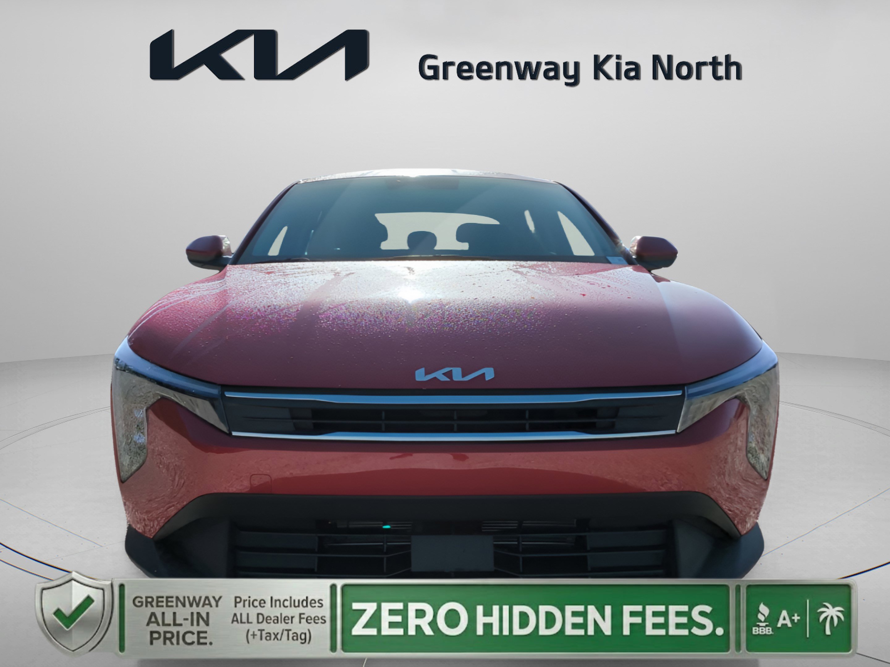 New 2026 Currant Red Kia LXS image 2