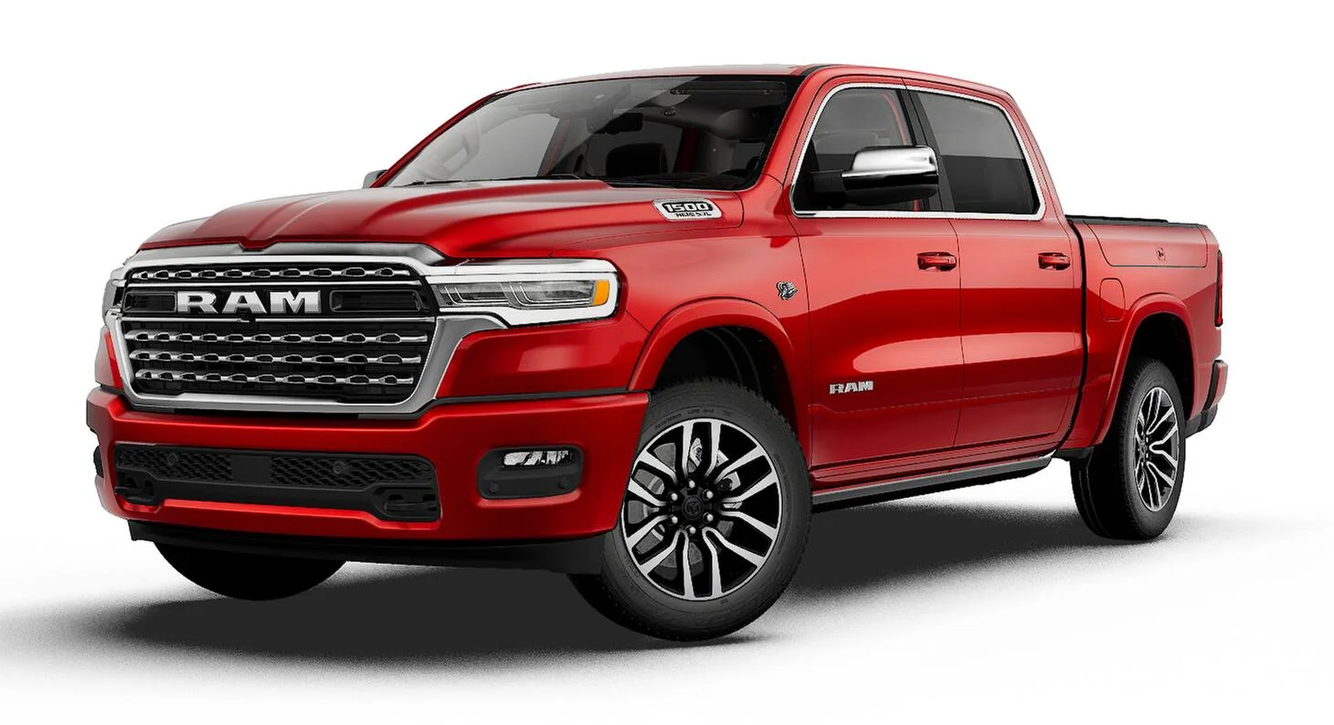 New 2027 Molten Red Pearl-Coat Exterior Paint RAM  image 1