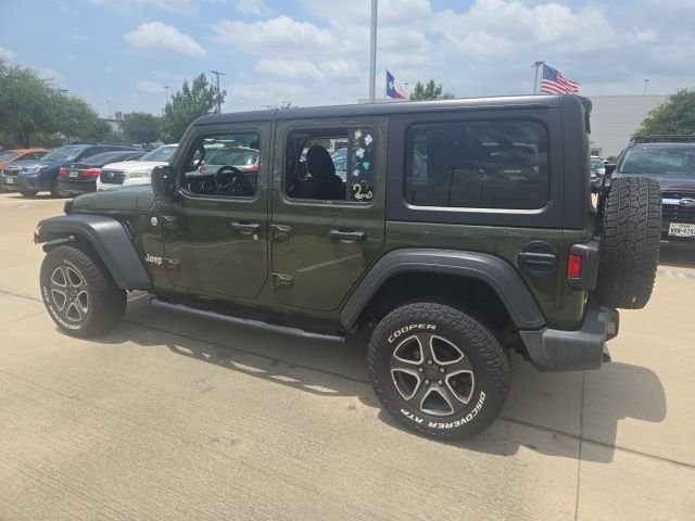 Used 2021 Green Jeep Unlimited Sport S image 5