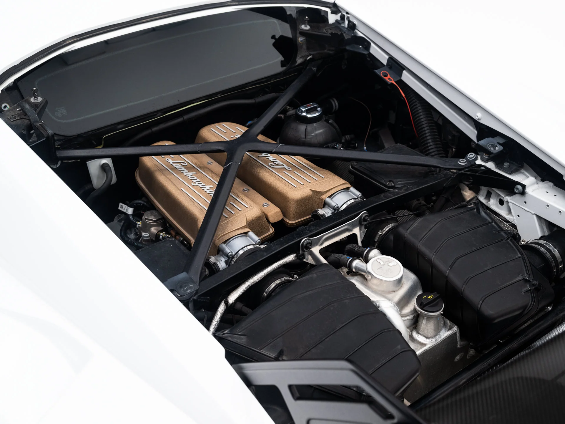 Used 2021 Bianco Asopo Metallic Lamborghini  image 58