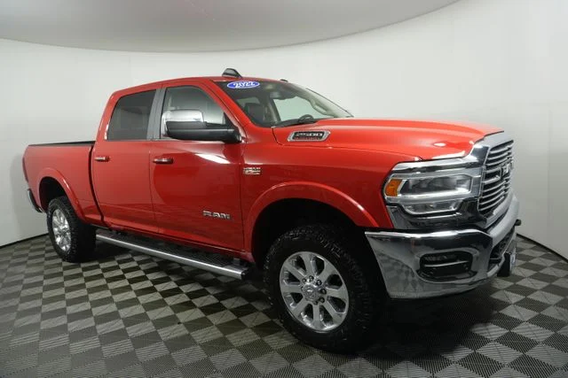 Certified Used 2022 Flame Red Clearcoat Ram Laramie image 2