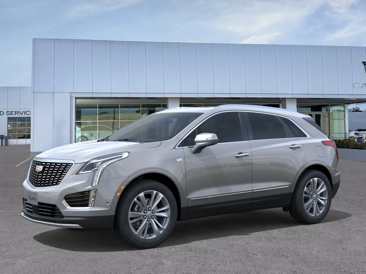 New 2026 Argent Silver Metallic Cadillac AWD Premium Luxury image 2