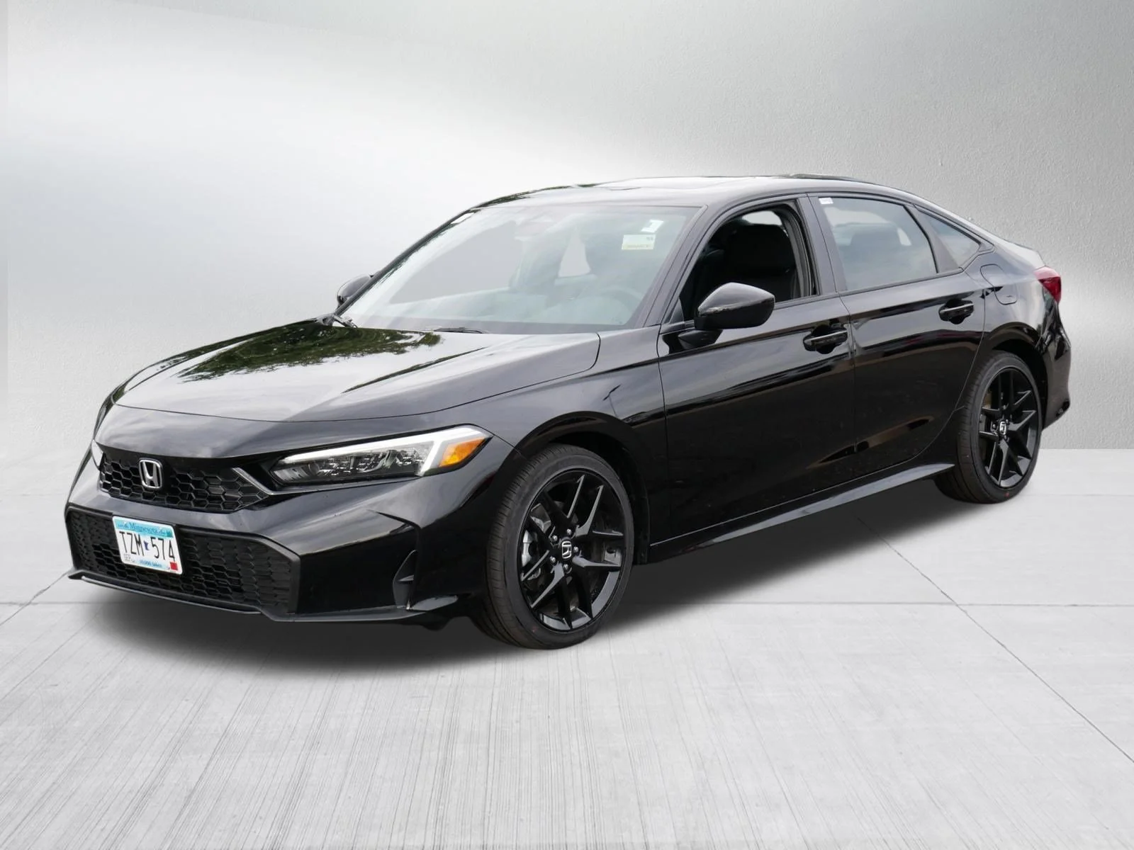Certified Used 2026 Crystal Black Pearl Honda Sport image 3