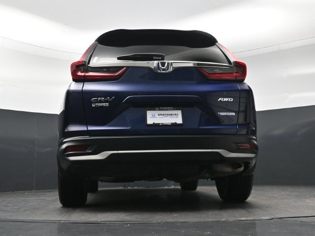 Certified Used 2021 Obsidian Blue Pearl Honda HYBRID EX image 81