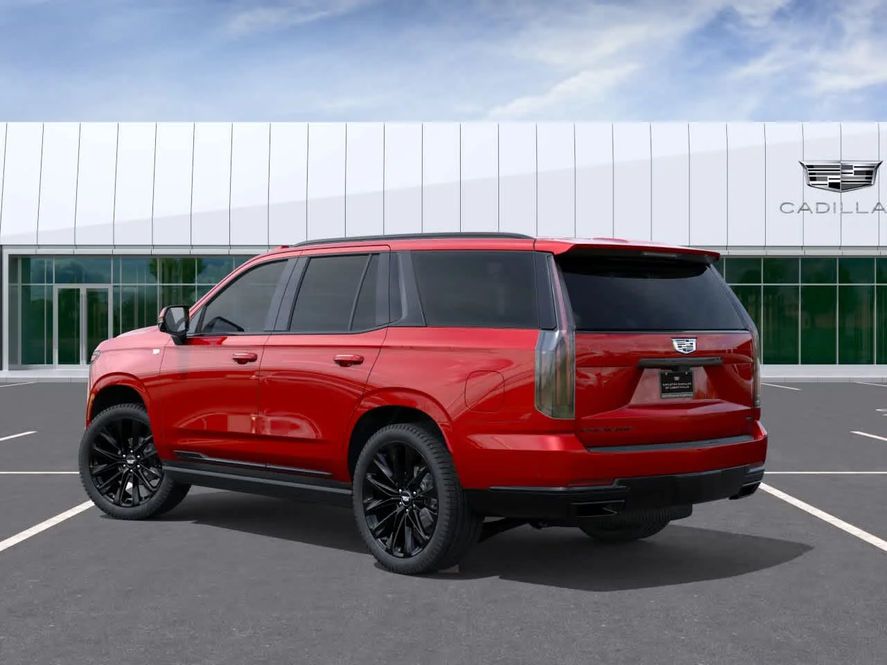 New 2026 Radiant Red Tintcoat Cadillac Platinum Sport image 3
