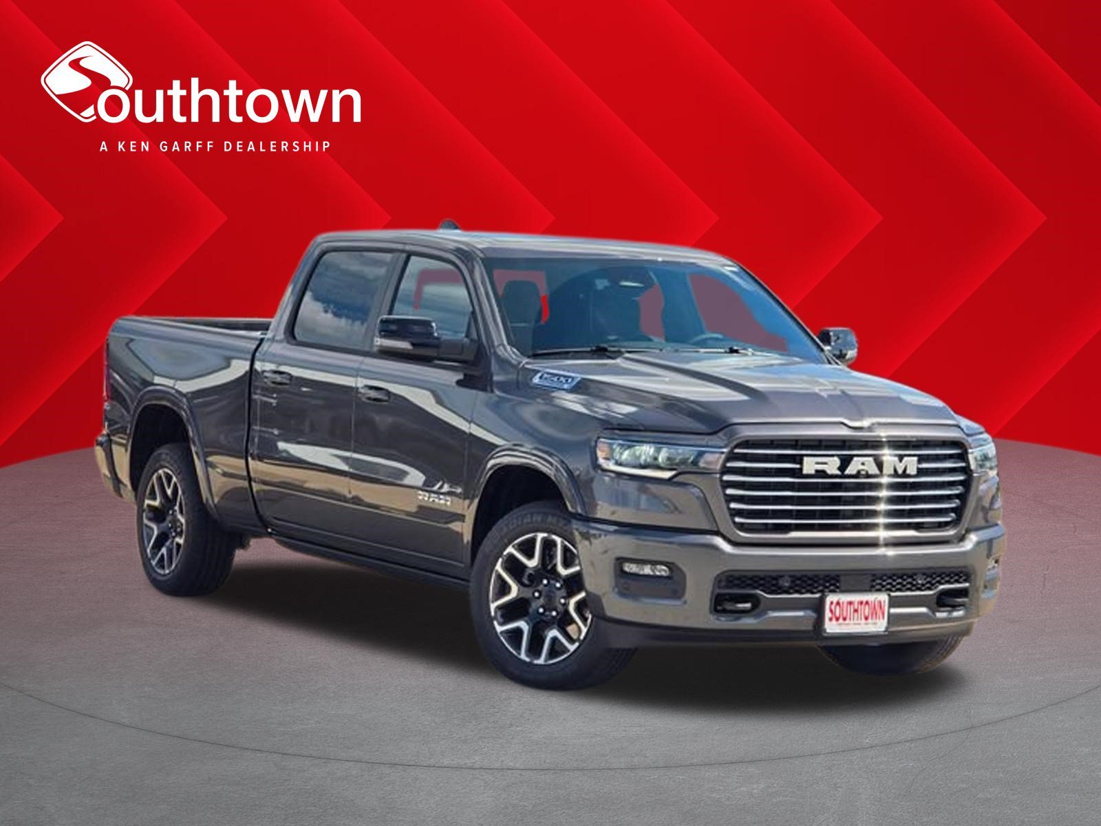 New 2026 Granite Crystal Metallic Clear-Coat Exterior Paint RAM Laramie image 1