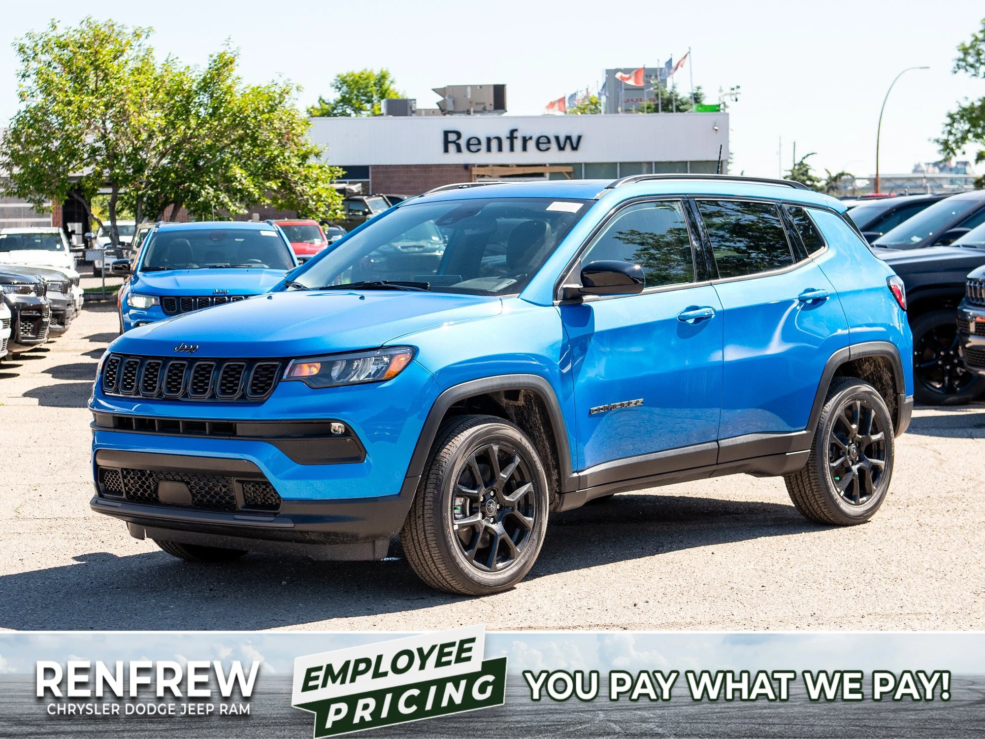 New 2026 Blue Jeep North* image 1