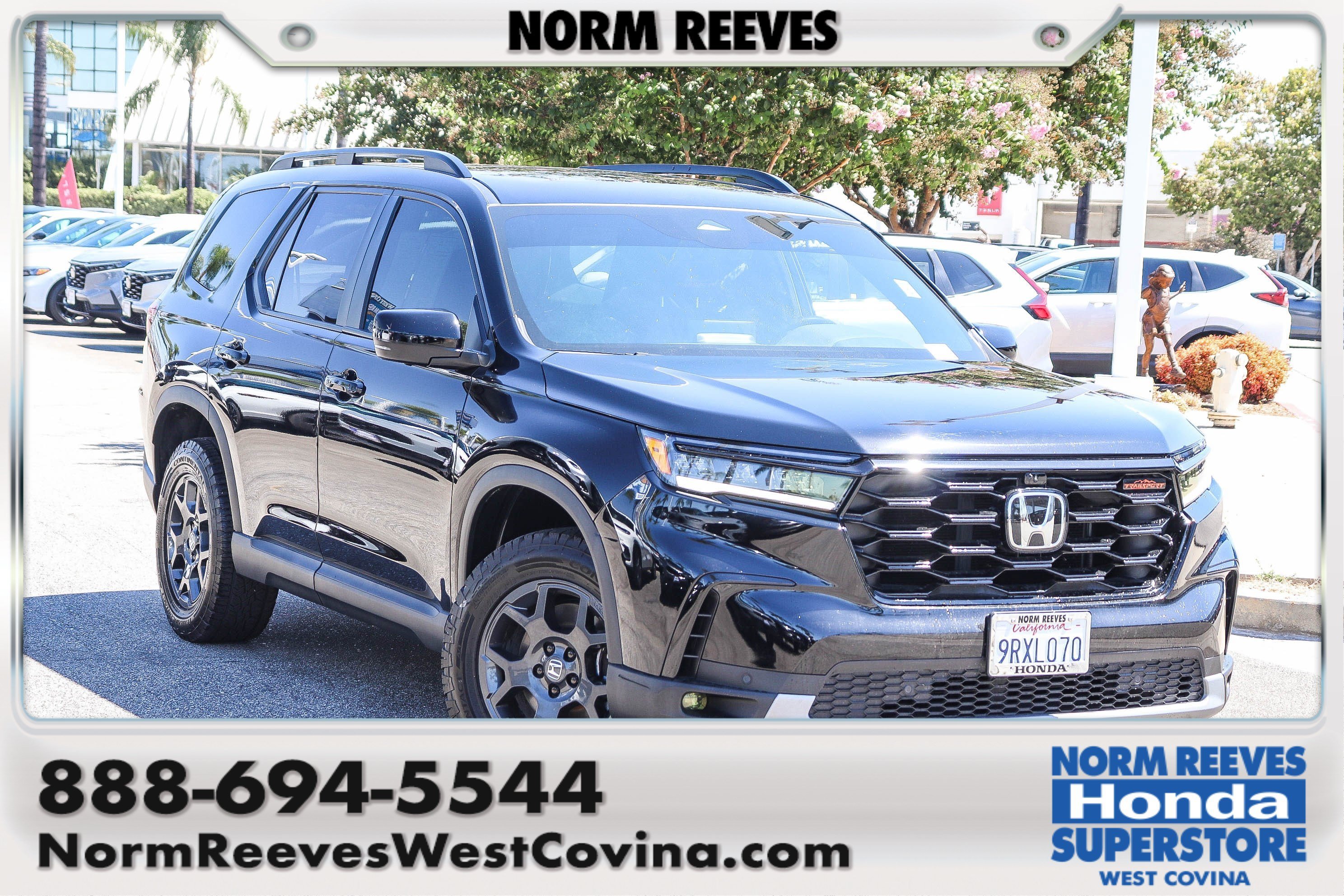 Certified Used 2025 Crystal Black Pearl Honda TrailSport image 1