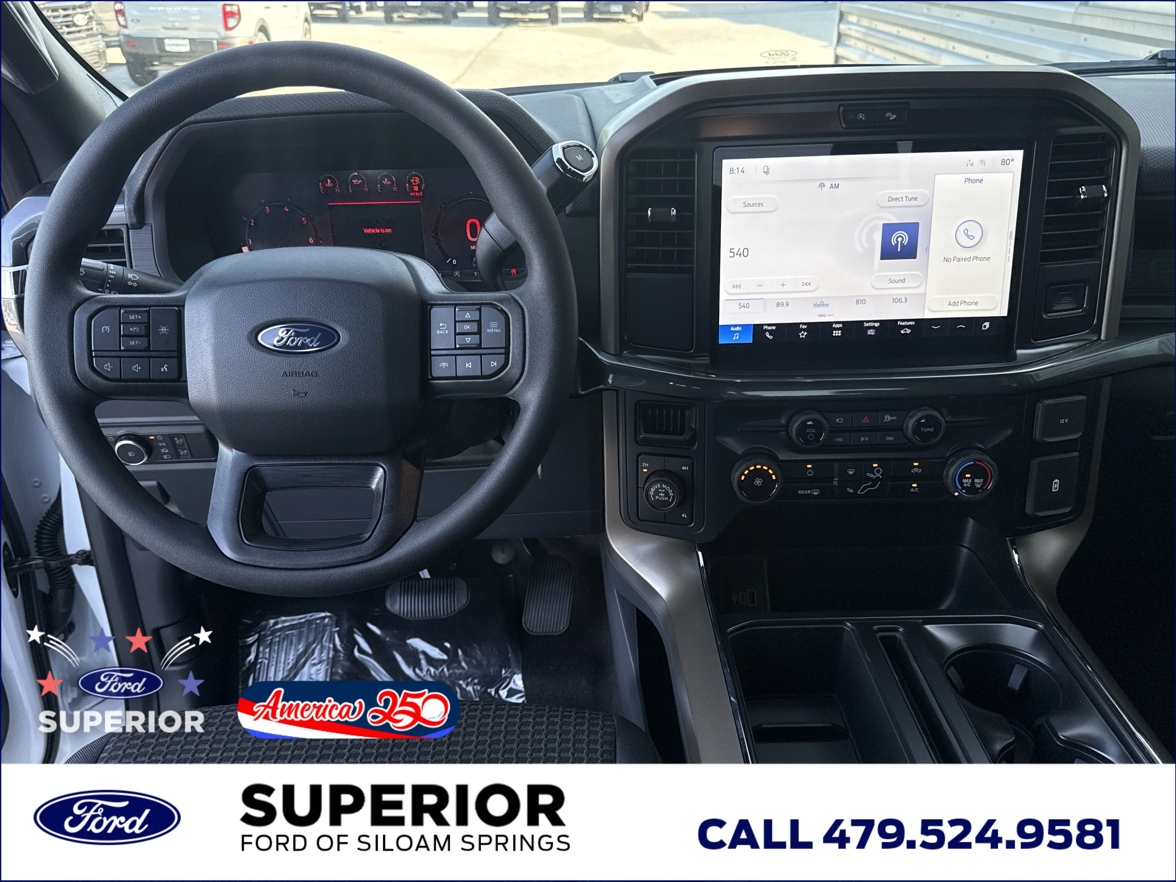 New 2026 Oxford White Ford STX 4WD image 8