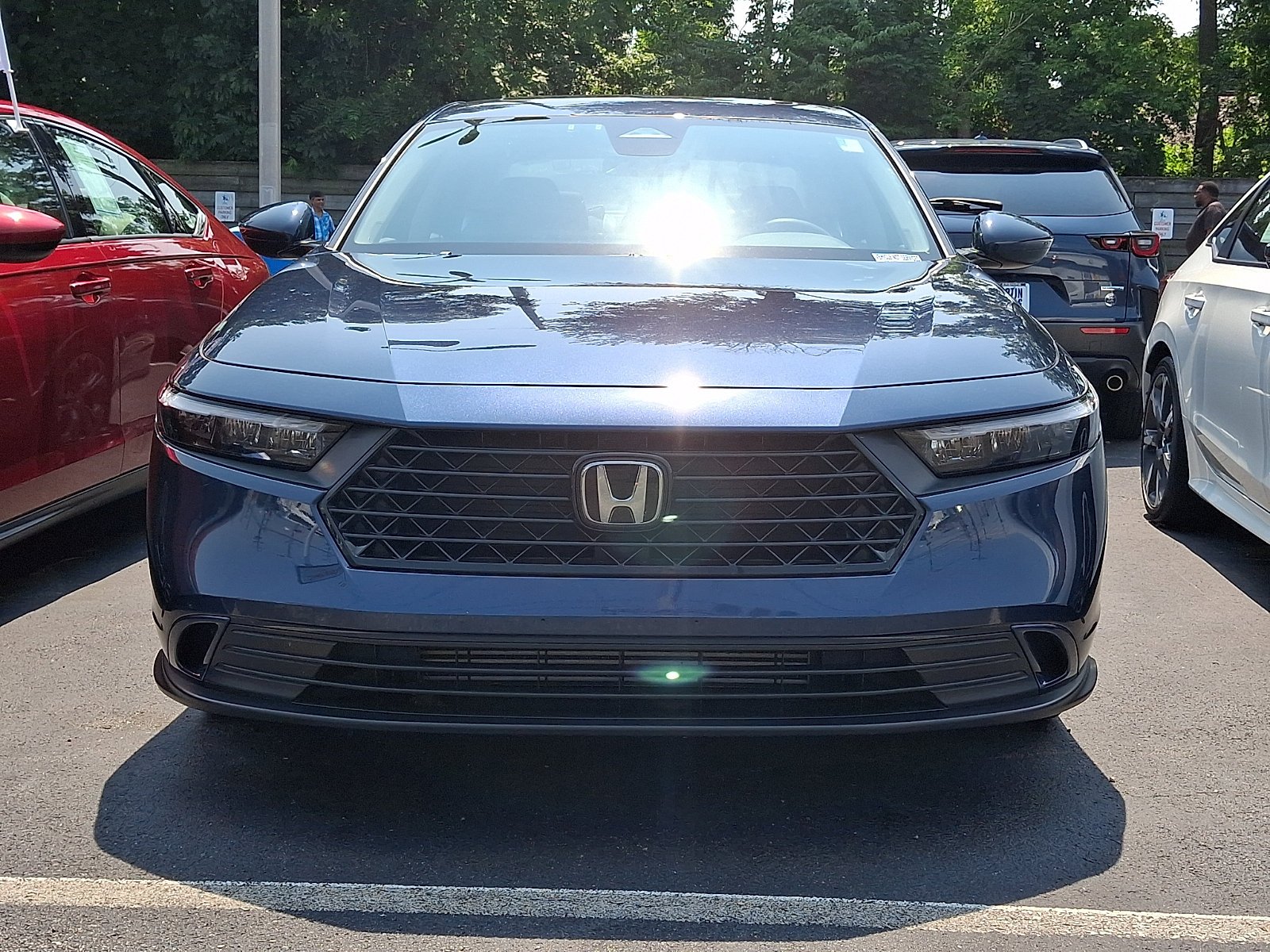 Used 2024 Blue Honda EX image 2