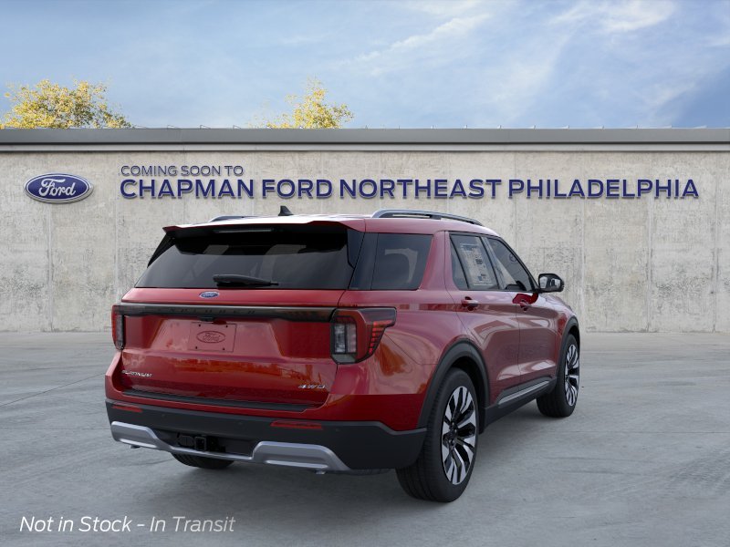 New 2026 Rapid Red Metallic Tinted Clearcoat Ford Platinum™ image 8