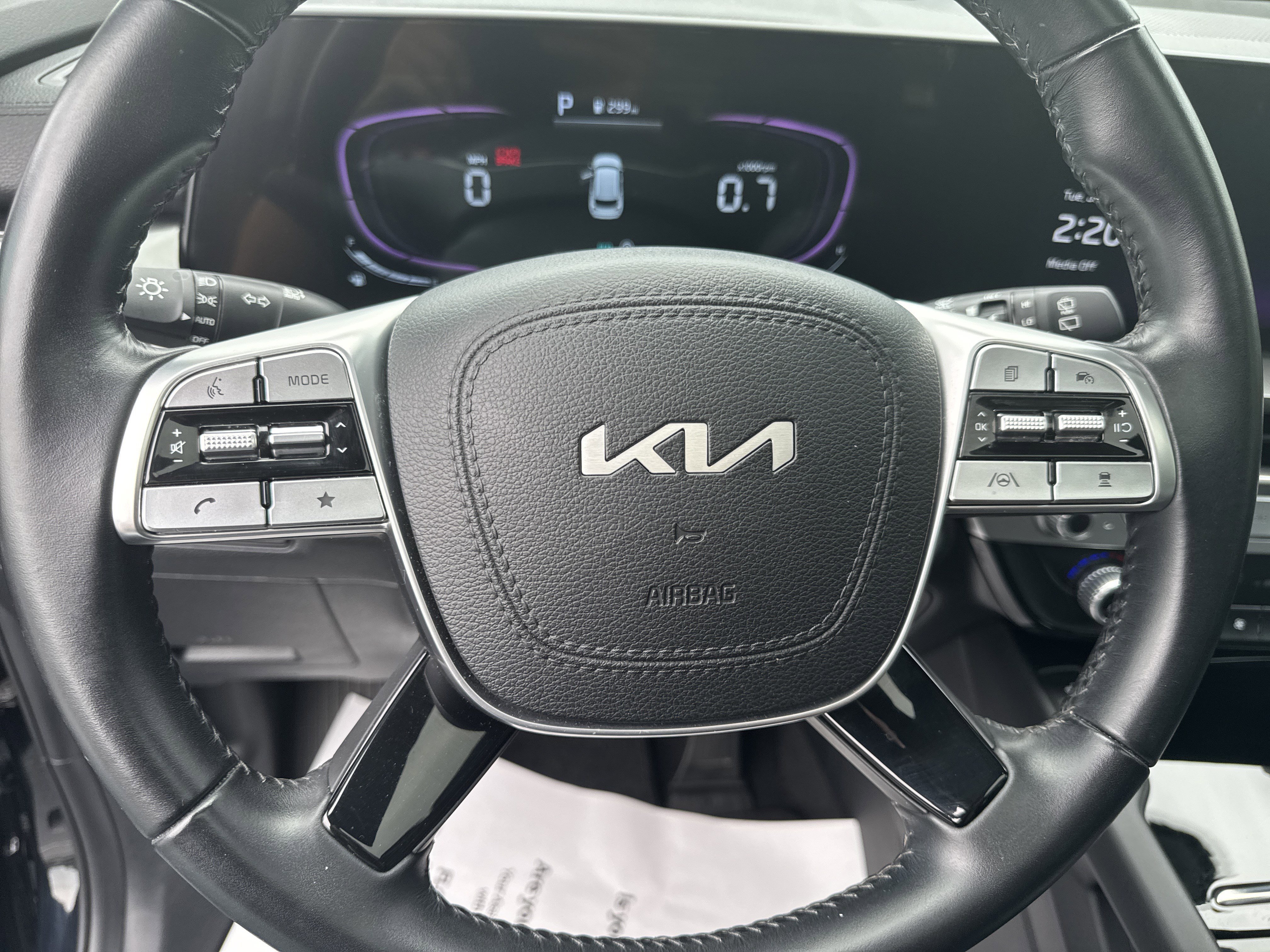 Used 2025 Ebony Black Kia S image 19