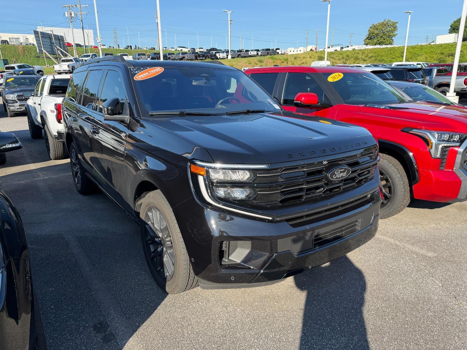 Used 2025 Black Ford Platinum image 2