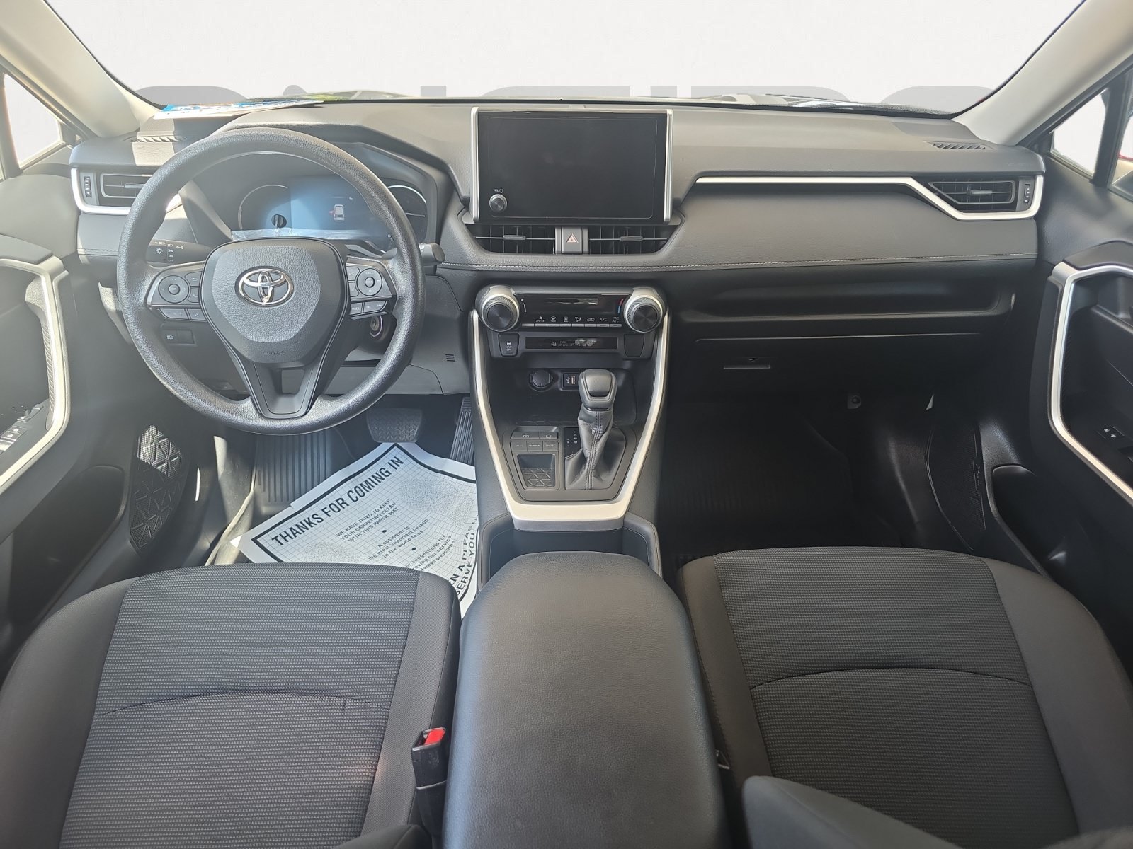 Used 2023 Midnight Black Metallic Toyota LE image 2