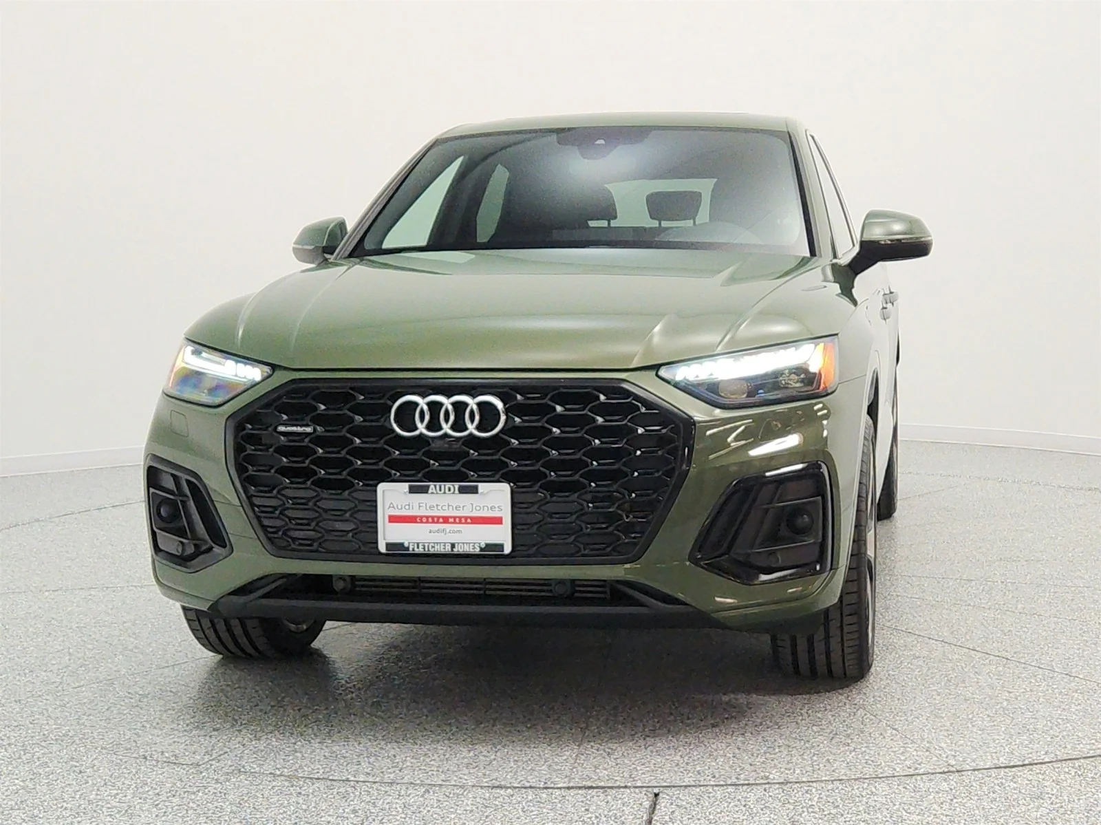 Used 2023 District Green Metallic Audi S line Prestige 45 TFSI quattro image 2