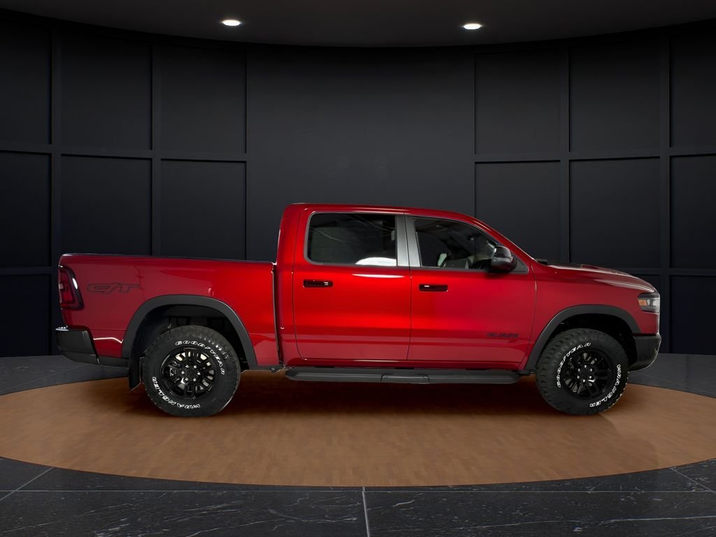 New 2026 Molten Red Pearl-Coat Exterior Paint RAM Rebel image 8