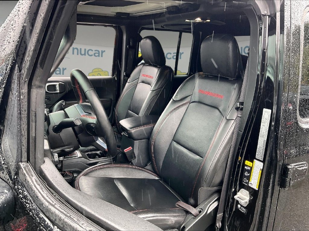 Used 2023 Black Clearcoat Jeep Rubicon image 9