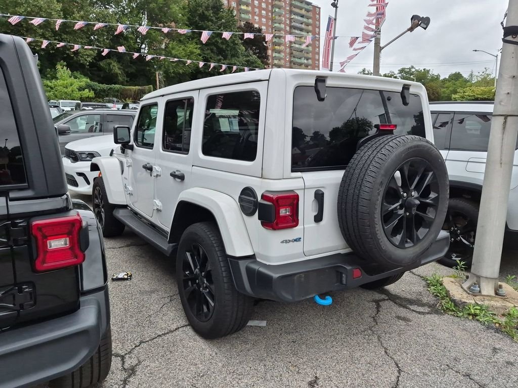 Used 2024 White Jeep Sahara 4xe image 7