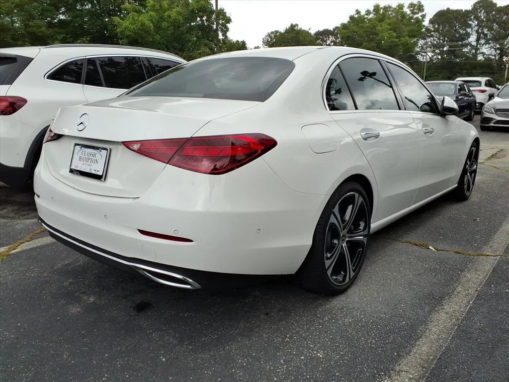 Used 2025 Polar White Mercedes-Benz C 300 image 22