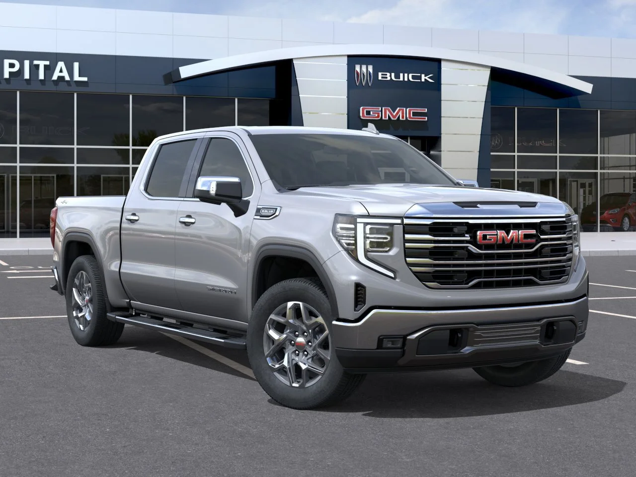New 2026 Sterling Metallic GMC SLT image 7