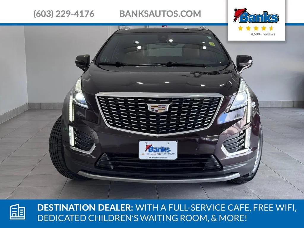 Certified Used 2020 GARNET METALLIC Cadillac Premium Luxury AWD image 3