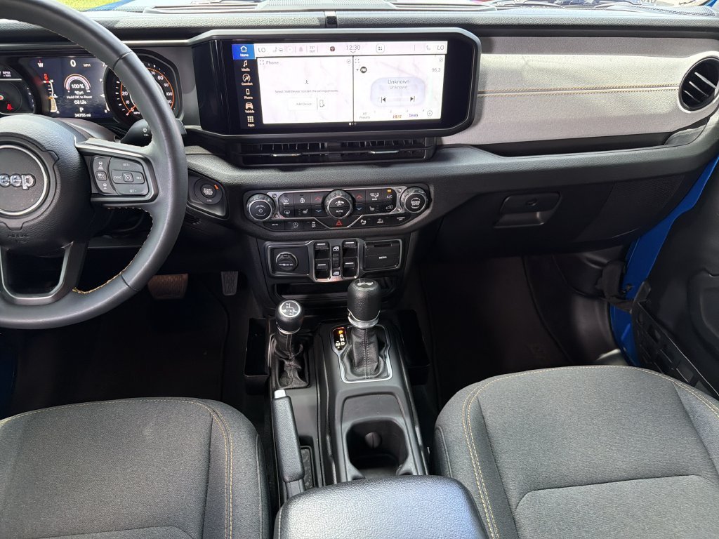 Used 2024 Blue Jeep 4-Door Sport S 4x4 image 20