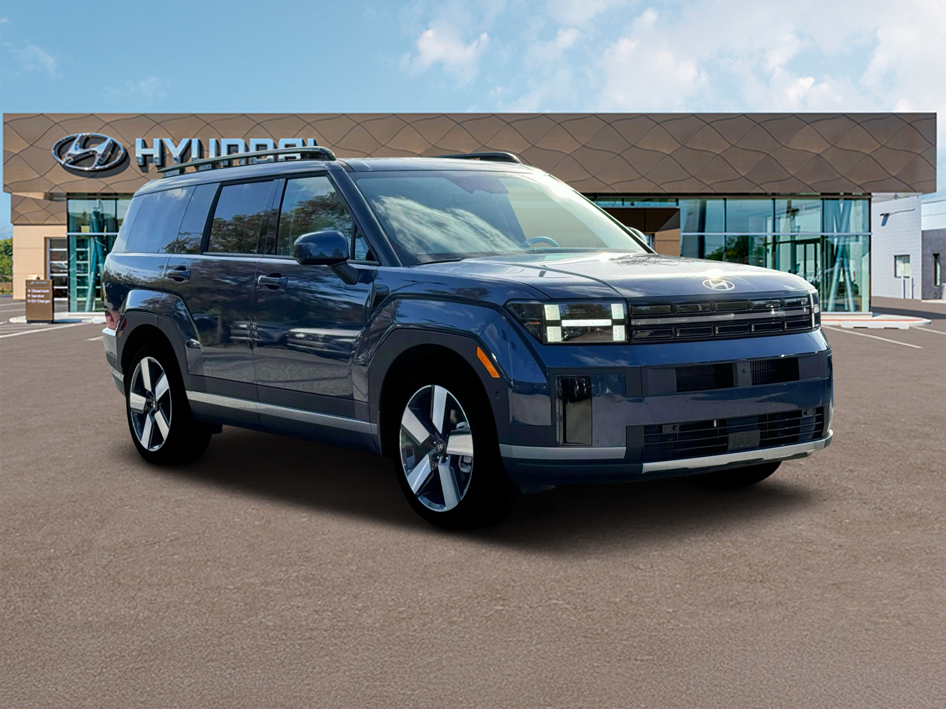 New 2026 Atlantis Blue Hyundai Limited image 11
