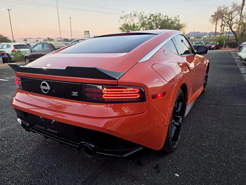 Certified Used 2024 Orange Nissan Performance image 5