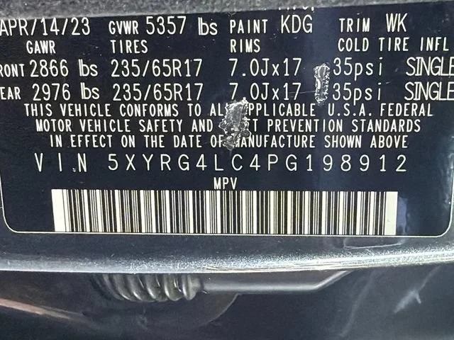 Used 2023 Gray Kia LX image 31