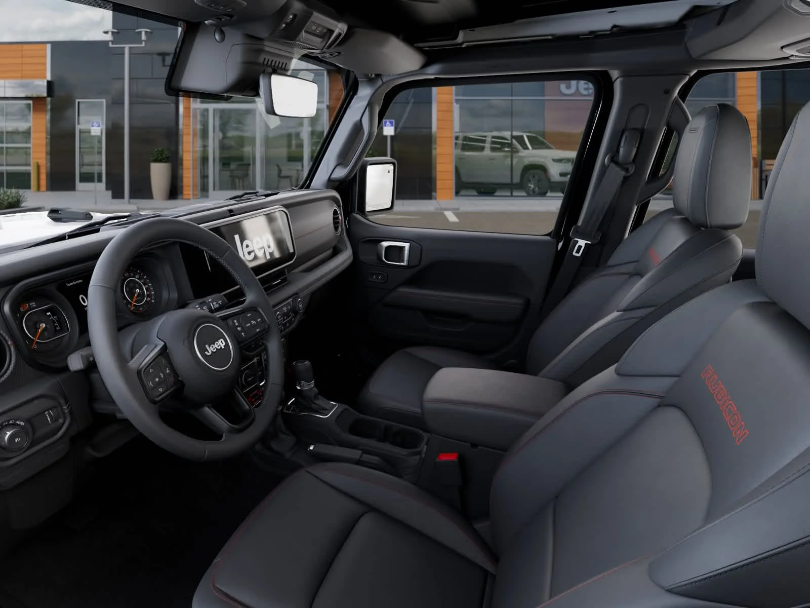 New 2027 Black Clearcoat Jeep Rubicon X image 22