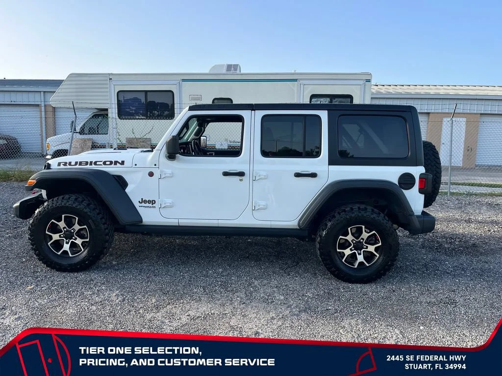 Used 2020 White Jeep Rubicon 4x4 image 8